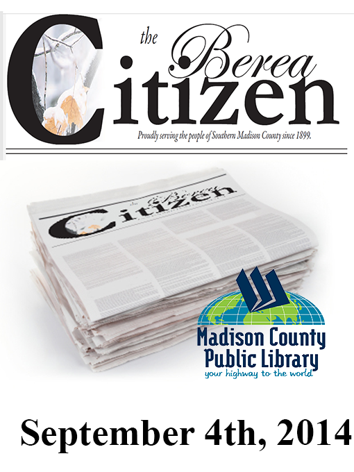 Title details for The Berea Citizen 2014 09/04 by Beth Myers - Available